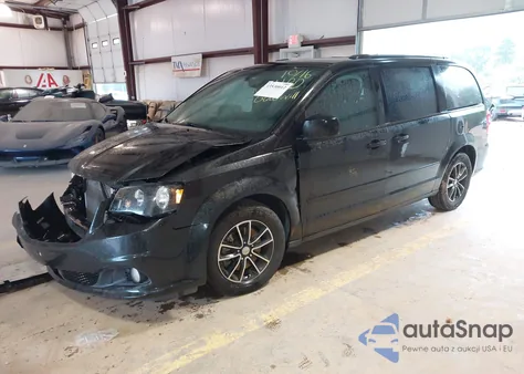 2017 Dodge Grand Caravan Gt из США, поврежденный, VIN 2C4RDGEG1HR672399